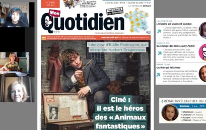 A Modern French Paper For Teenagers Is Not Just A Written Source Of Information, It Combines Different Elements Both Of The Language Character (Texts Of Unequal Size – Articles And Braves), On Different Topics (France, Monde, Cinema), Of Different Genres (Interview, Reportage, Note) As Well As The Visual Ones (Photos, Pictures, Caricatures).