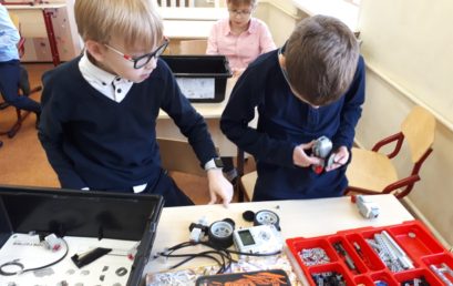 Robotic engineering at our school helps children develop their IT and technology skills.