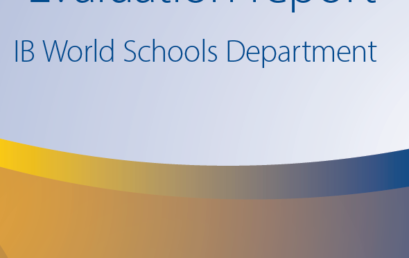 Evaluation report – IB World Schools Department