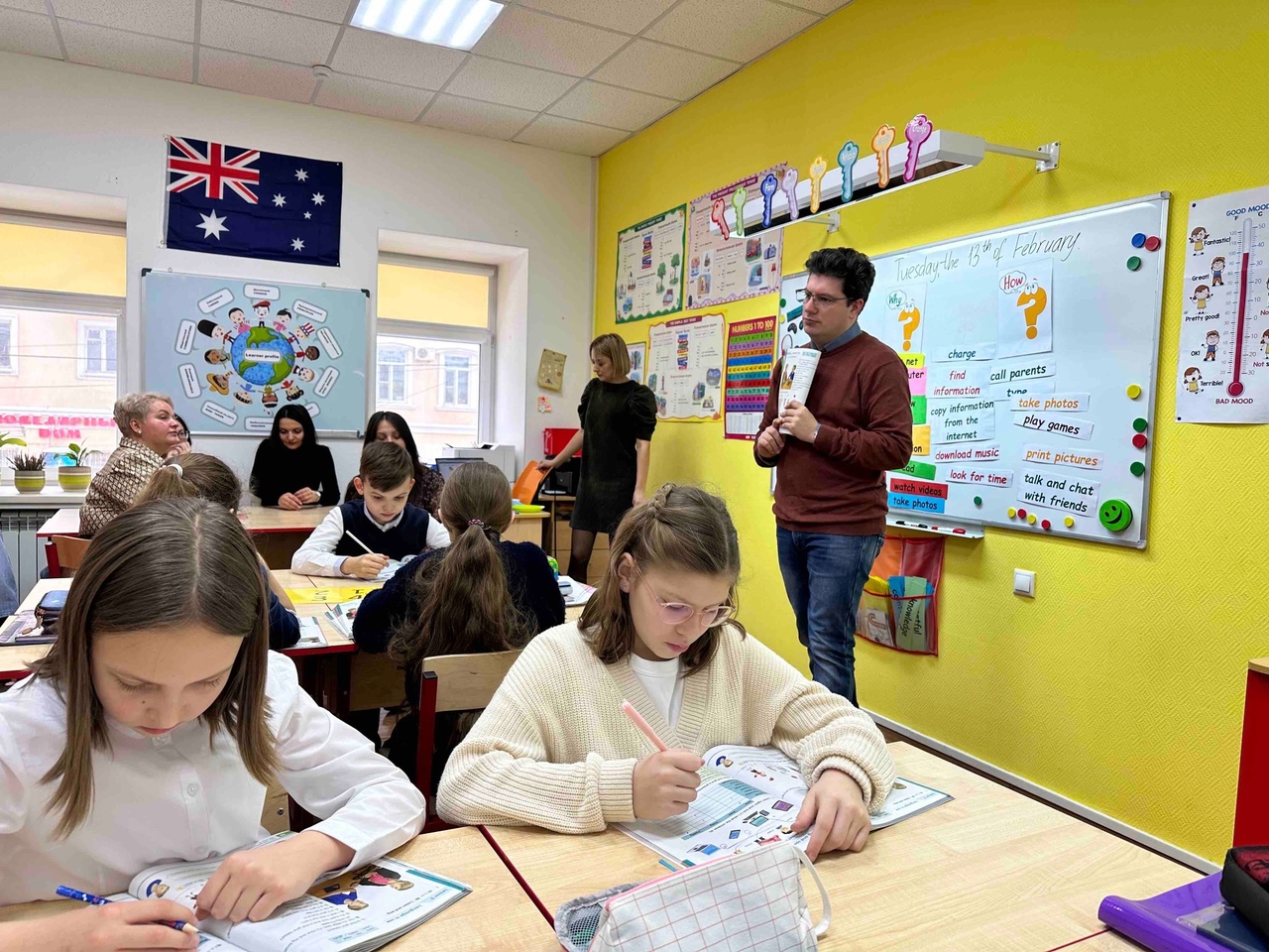 С 12 по 22 февраля в Самарской международной школе проходят открытые уроки по английскому языку, французскому языку и робототехнике.